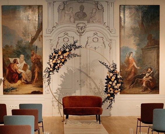 Ceremonie- en tafelbloemen door Je Grote Dag – foto 25