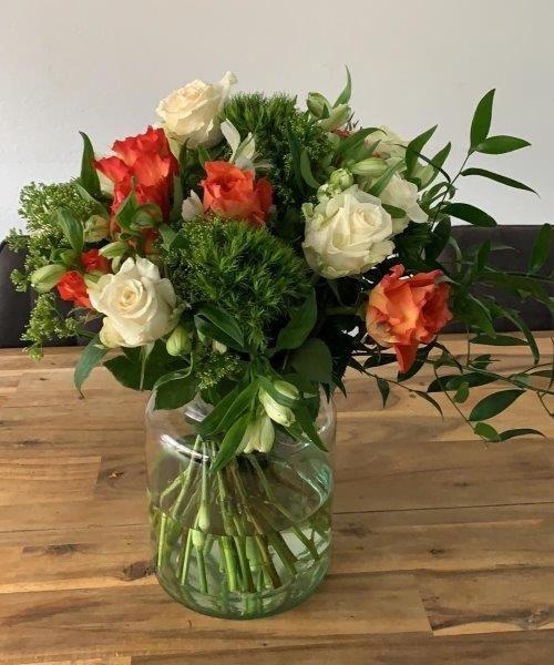 Boeket in Vaas Klein