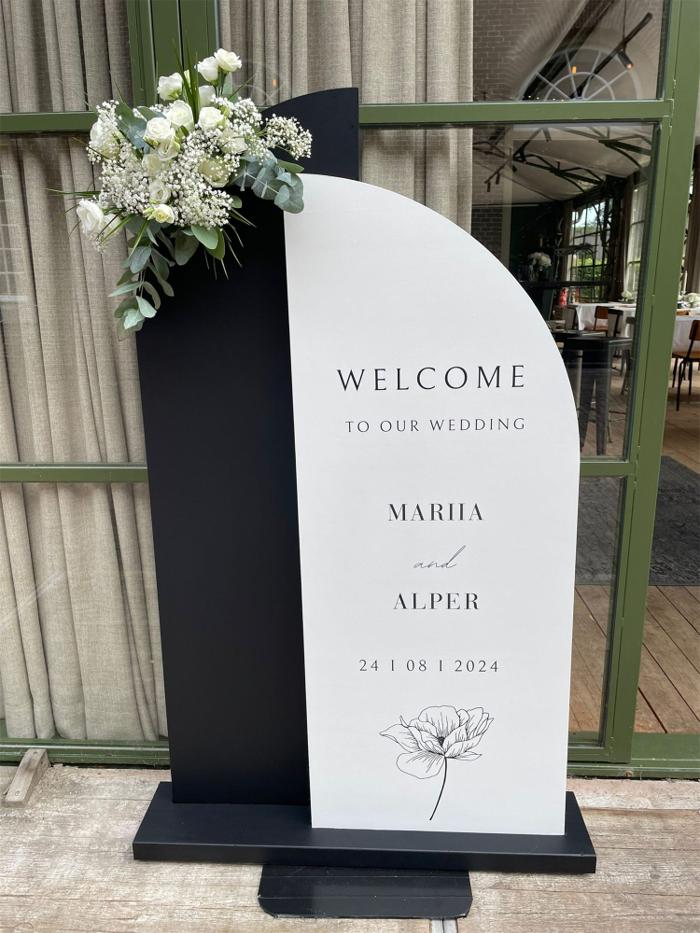 Bruiloft Alper & Marria: bruiloftstyling en bloemen door Je Grote Dag bij Slot Loevestein – foto 4