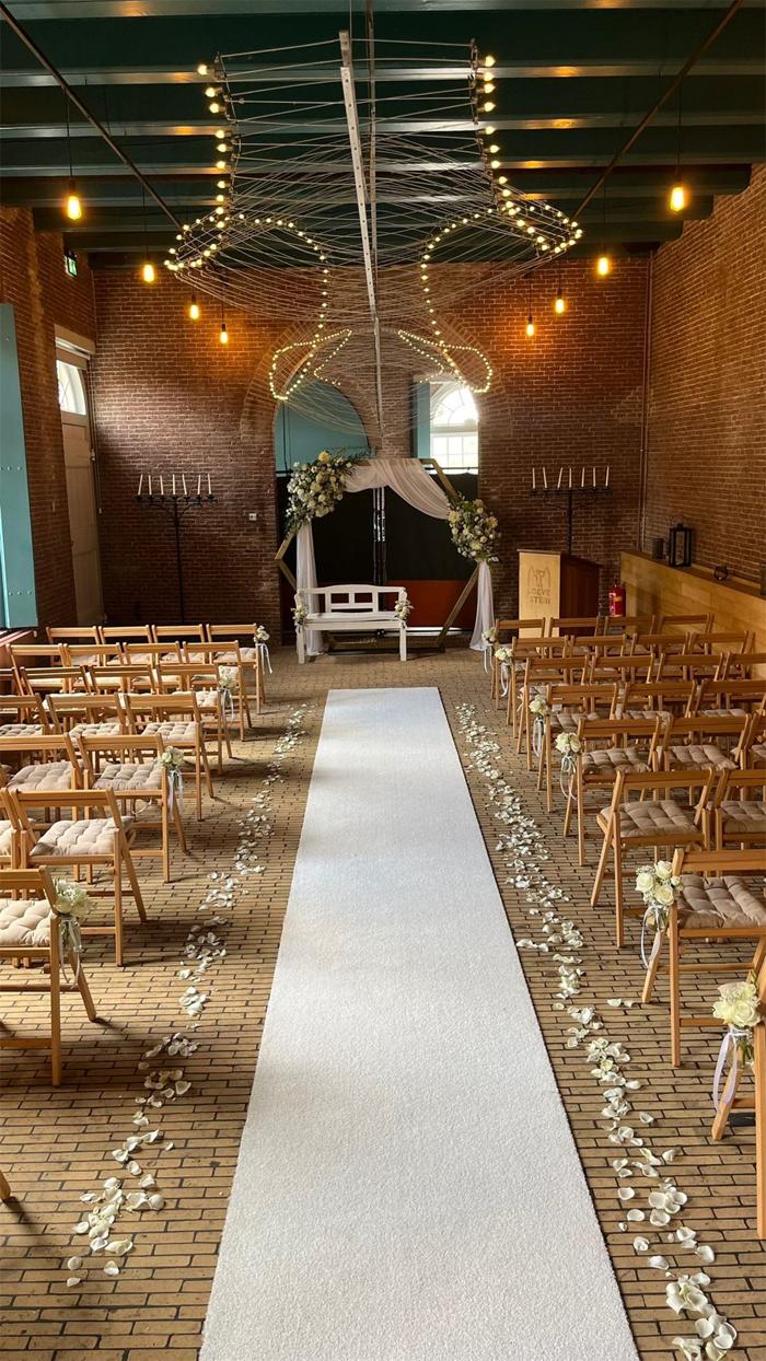 Bruiloft Alper & Marria: bruiloftstyling en bloemen door Je Grote Dag bij Slot Loevestein – foto 9