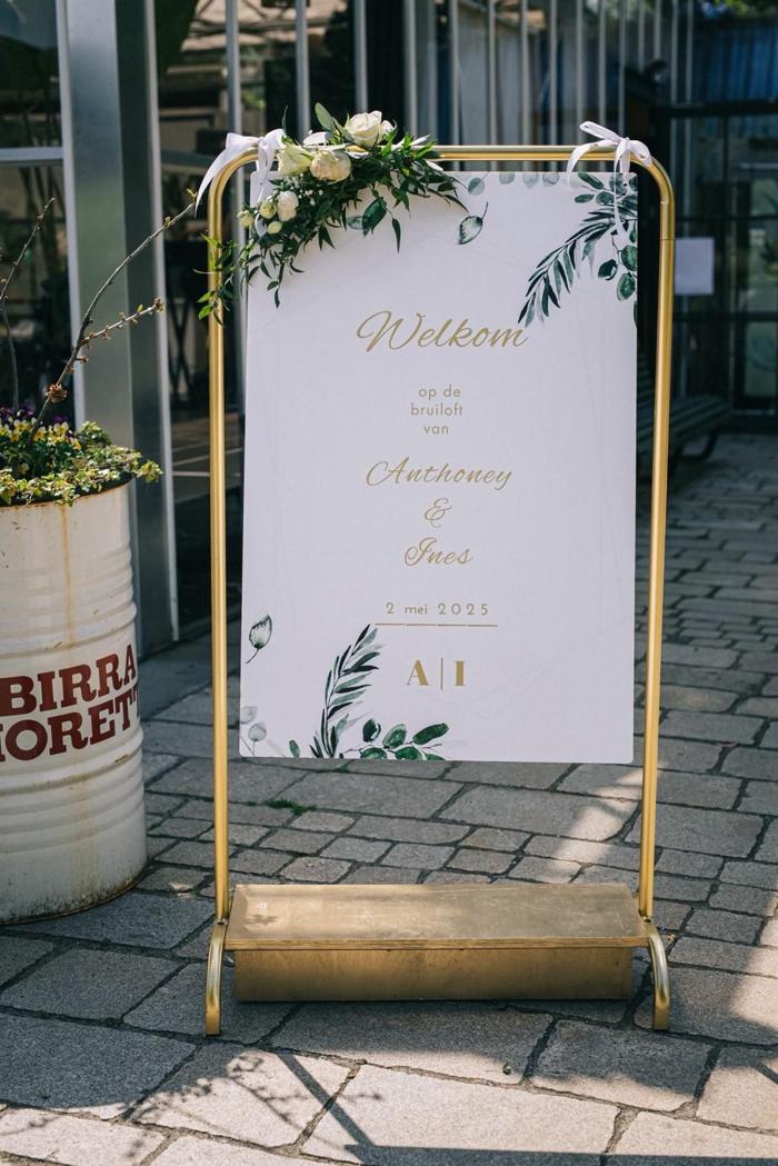 Bruiloft Anthoney en Ines: bruiloftstyling en bloemen door Je Grote Dag bij Villa Ockenburgh – foto 3