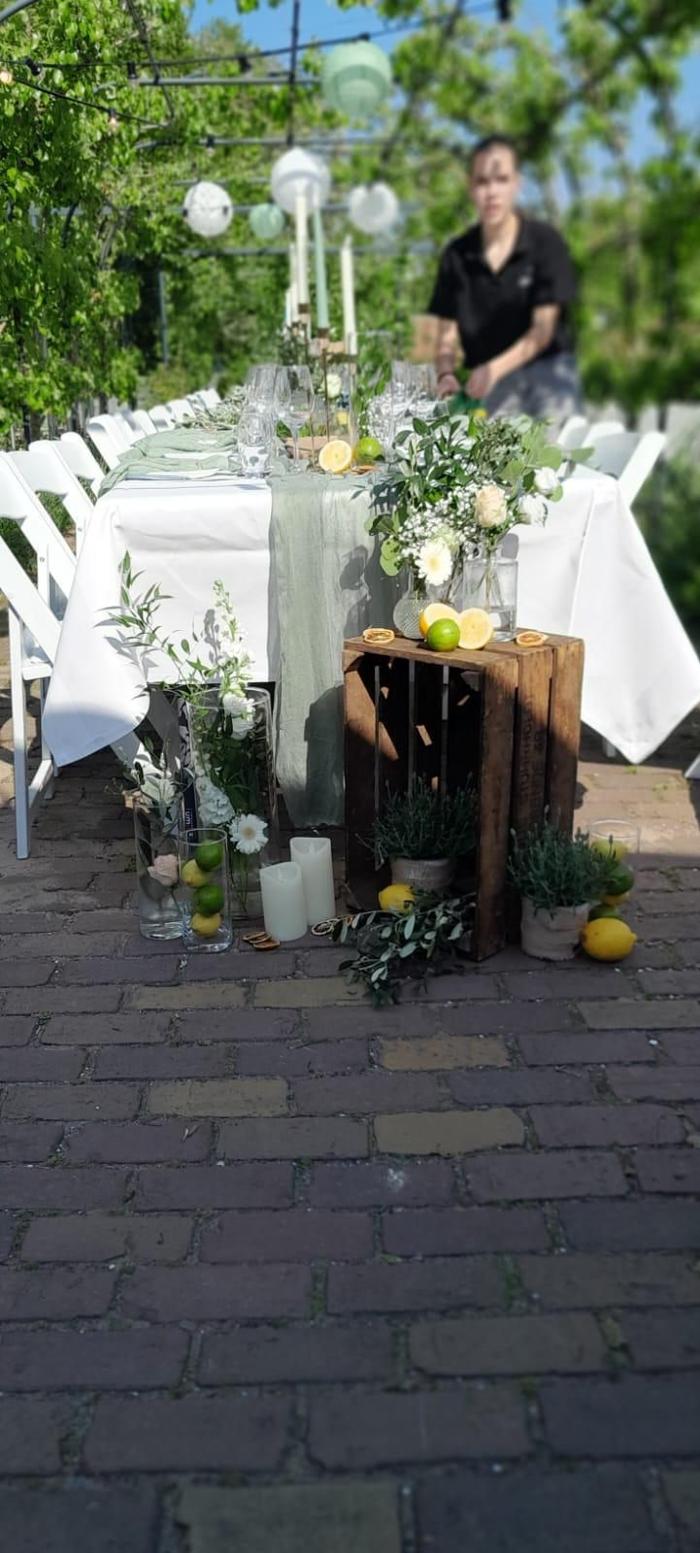 Bruiloft Anthoney en Ines: bruiloftstyling en bloemen door Je Grote Dag bij Villa Ockenburgh – foto 10