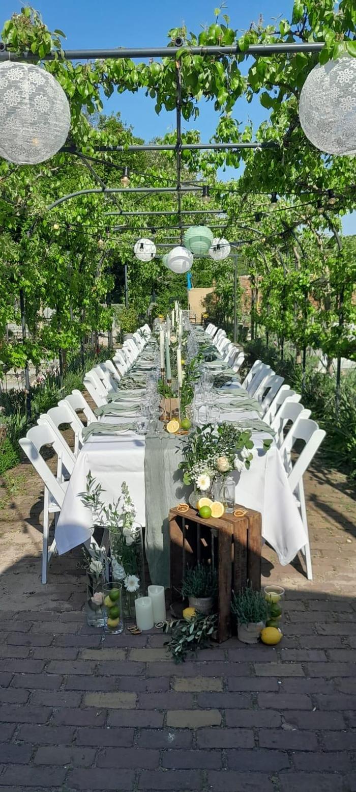 Bruiloft Anthoney en Ines: bruiloftstyling en bloemen door Je Grote Dag bij Villa Ockenburgh – foto 11