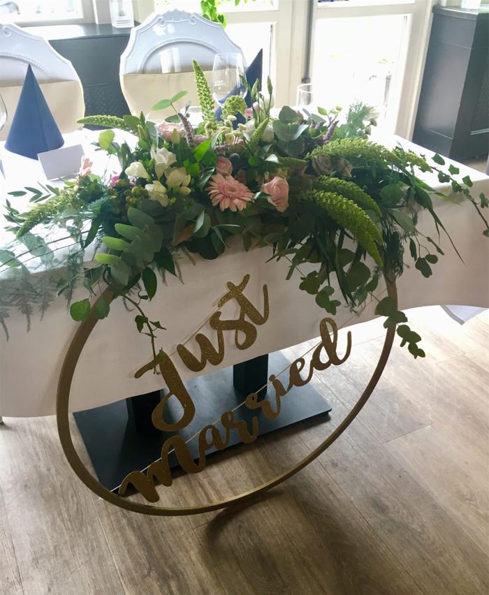 Bruiloft Toni & Naomi: bruiloftstyling en bloemen door Je Grote Dag bij Wantijpaviljoen Dordrecht – foto 6