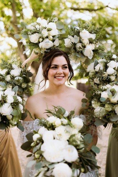 Bruiloft Jeroen & Dominique: bruiloftstyling en bloemen door Je Grote Dag bij Hoeve Zzamen Zoetermeer – foto 3
