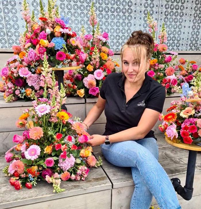 Bruiloft Margriet & Geert: bruiloftstyling en bloemen door Je Grote Dag – foto 2