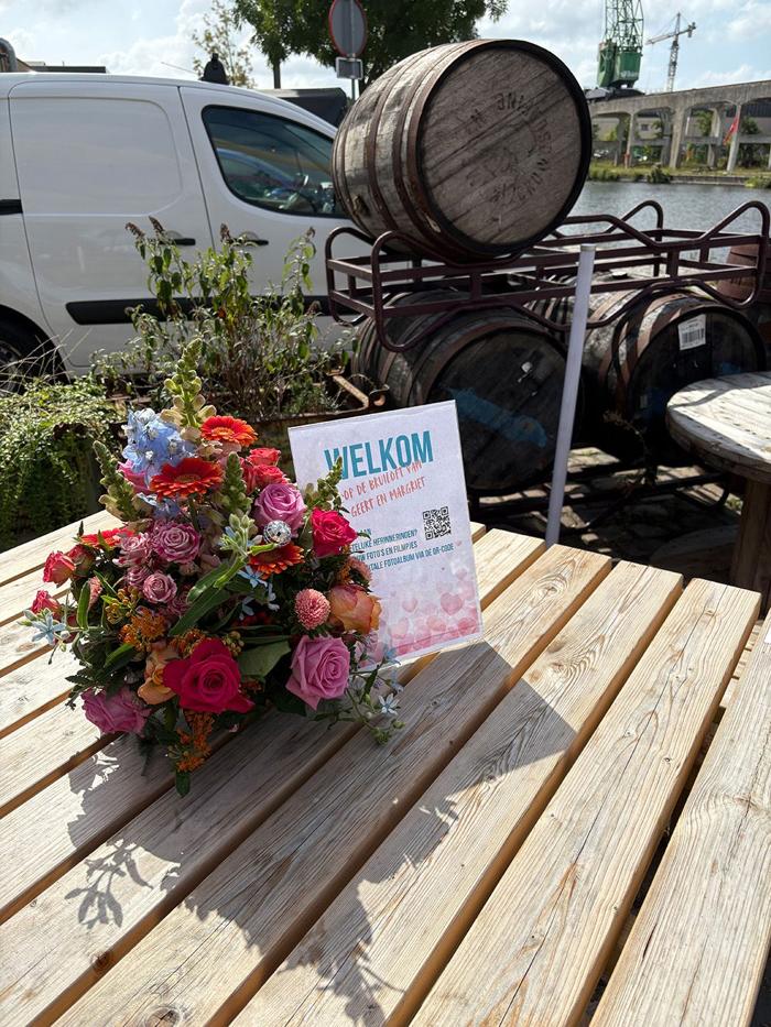 Bruiloft Margriet & Geert: bruiloftstyling en bloemen door Je Grote Dag – foto 6