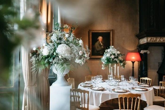 Bruiloft Marieke & Edward: bruiloftstyling en bloemen door Je Grote Dag bij Kasteel De Wittenburg – foto 10