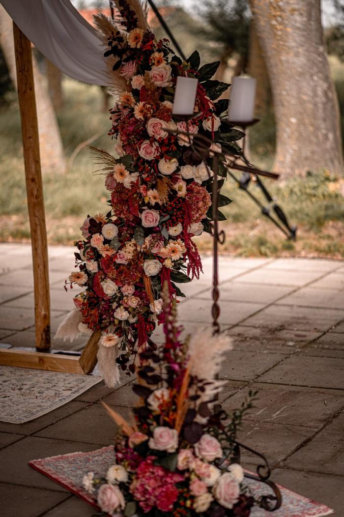 Bruiloft Mark & Sarah: bruiloftstyling en bloemen door Je Grote Dag bij Landgoed de Olifant Nieuwerkerk aan de IJssel – foto 4