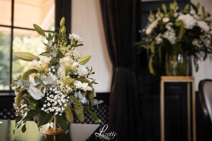 Bruiloft Robbie & Stephanie: bruiloftstyling en bloemen door Je Grote Dag bij Landgoed te Werve Rijswijk – foto 3