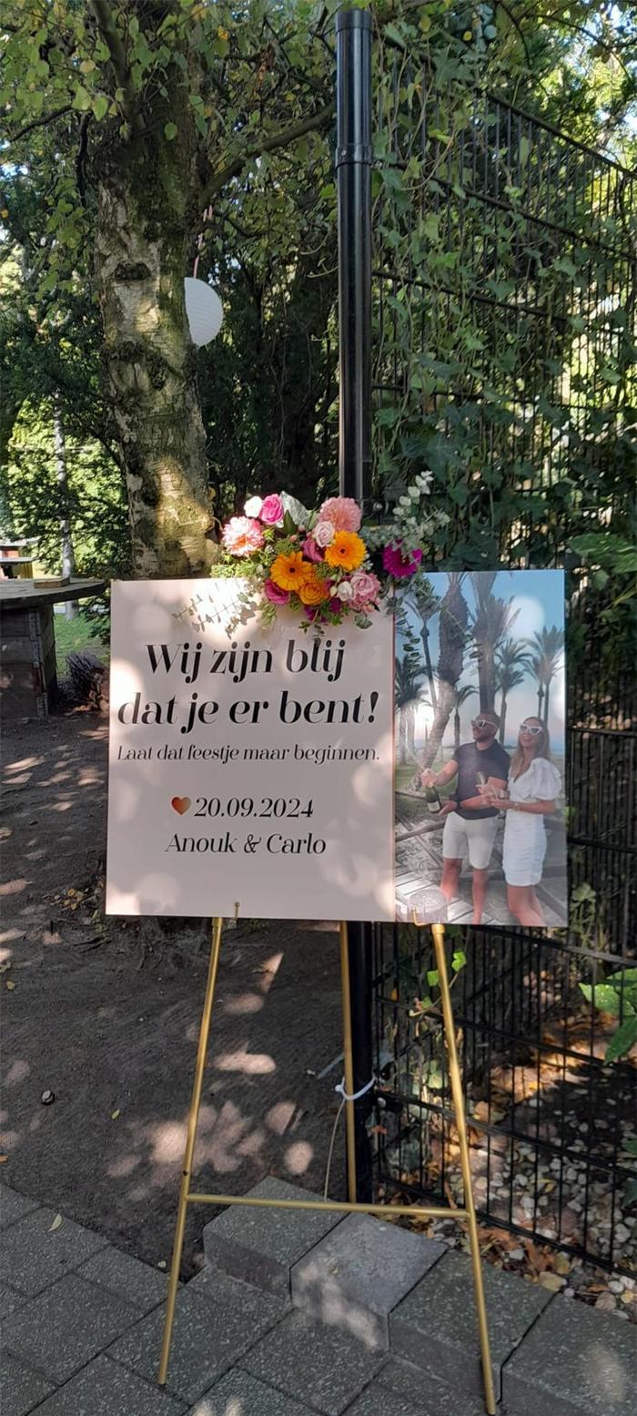 Bruiloft Carlo en Anouk: bruiloftstyling en bloemen door Je Grote Dag – foto 10