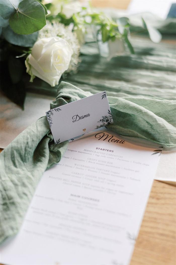 Bruiloft Mario & Desma: bruiloftstyling en bloemen door Je Grote Dag bij Buck Bar Kitchen Boskoop – foto 16