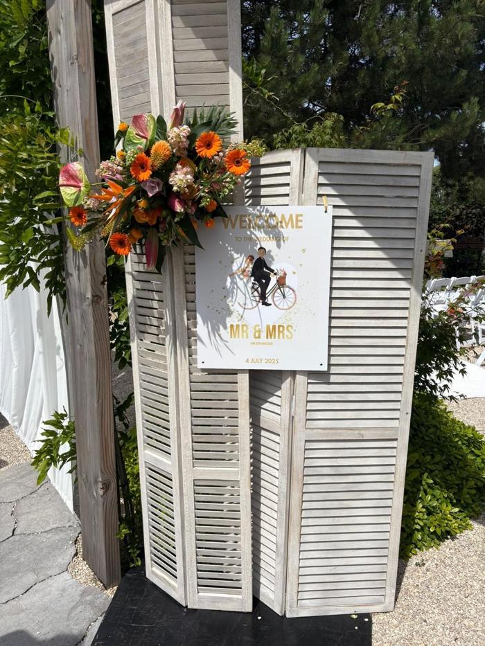 Bruiloft Donovan en Zuzanne: bruiloftstyling en bloemen door Je Grote Dag bij Carlton Oasis Spijkenisse – foto 9