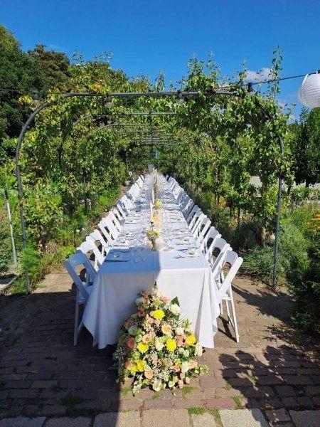 Bruiloft Frank en Jasmin: bruiloftstyling en bloemen door Je Grote Dag bij Villa Ockenburgh – foto 4