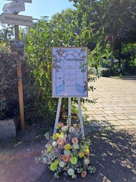 Bruiloft Frank en Jasmin: bruiloftstyling en bloemen door Je Grote Dag bij Villa Ockenburgh – foto 5