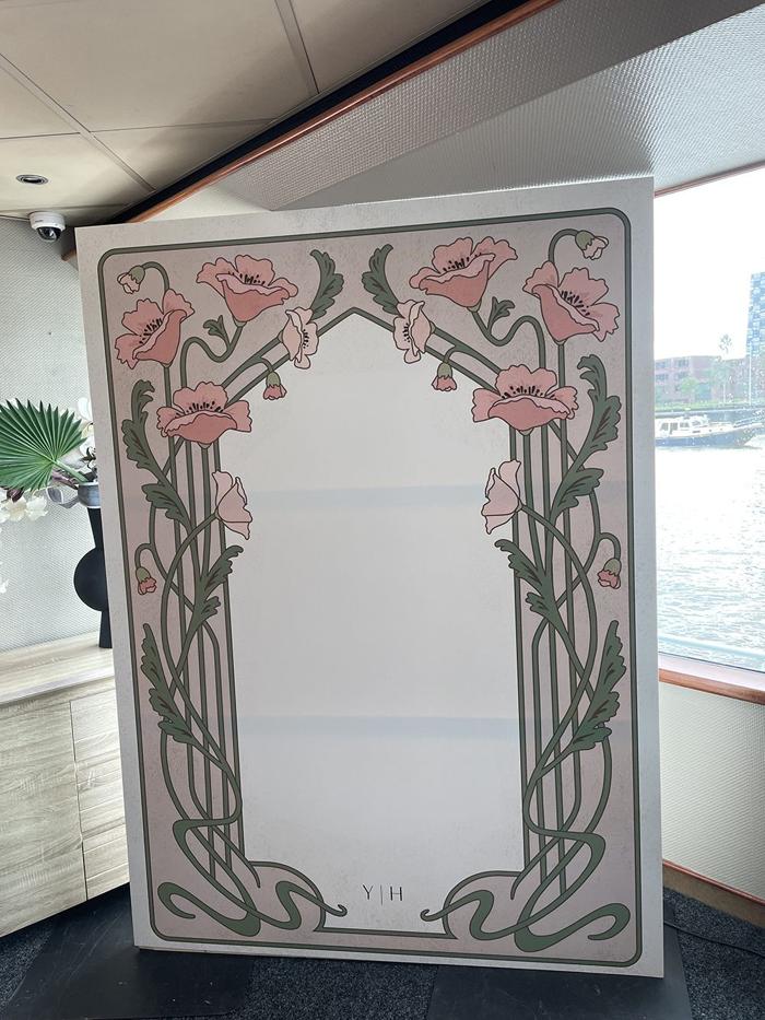 Bruiloft Hans & Yvonne: bruiloftstyling en bloemen door Je Grote Dag bij Partyschip de Parel aan de maas – foto 13
