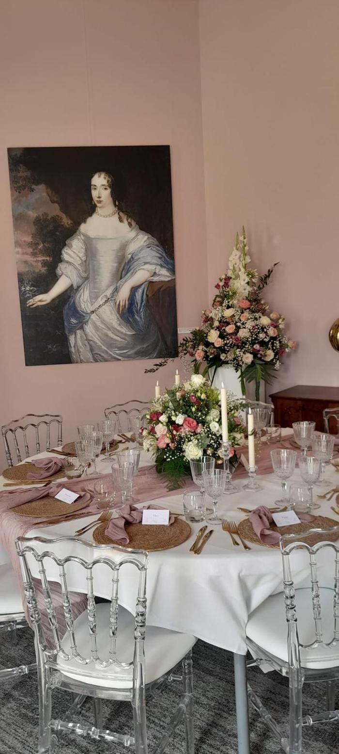 Bruiloft Henny en Michelle: bruiloftstyling en bloemen door Je Grote Dag bij Villa Ockenburg – foto 15