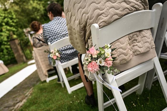 Bruiloft Jeremy en Laura: bruiloftstyling en bloemen door Je Grote Dag bij Landhuis de Oliphant, Rotterdam – foto 10
