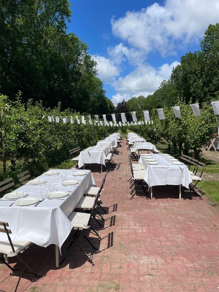 Bruiloft Jordy en Nicolien: bruiloftstyling en bloemen door Je Grote Dag bij Landgoed de Olmenhorst, Lisserbroek – foto 2