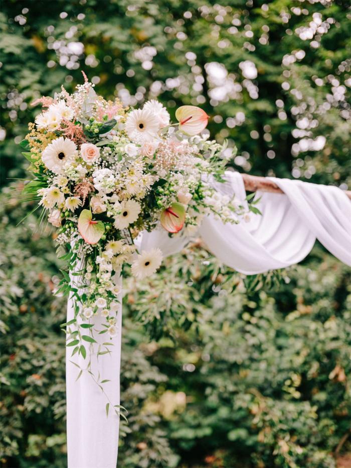 Bruiloft Jordy en Nicolien: bruiloftstyling en bloemen door Je Grote Dag bij Landgoed de Olmenhorst, Lisserbroek – foto 28