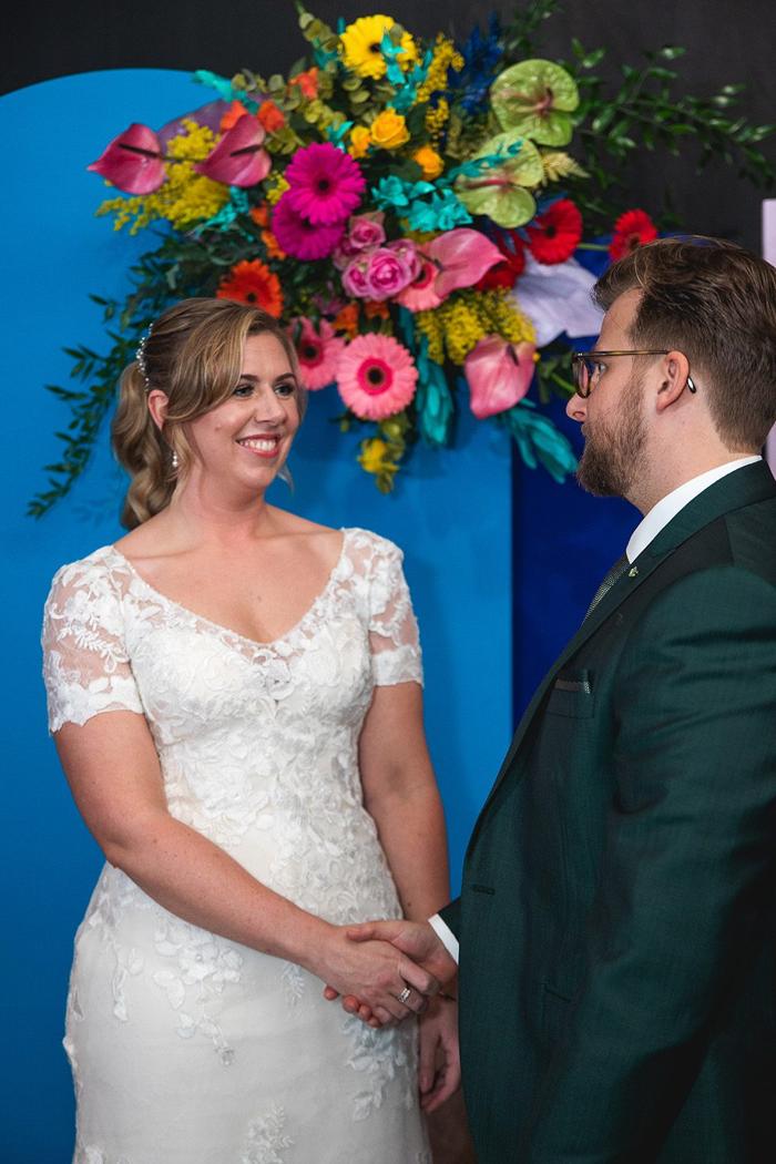 Bruiloft Kevin en Sabine: bruiloftstyling en bloemen door Je Grote Dag bij JACK – Rotterdam – foto 4