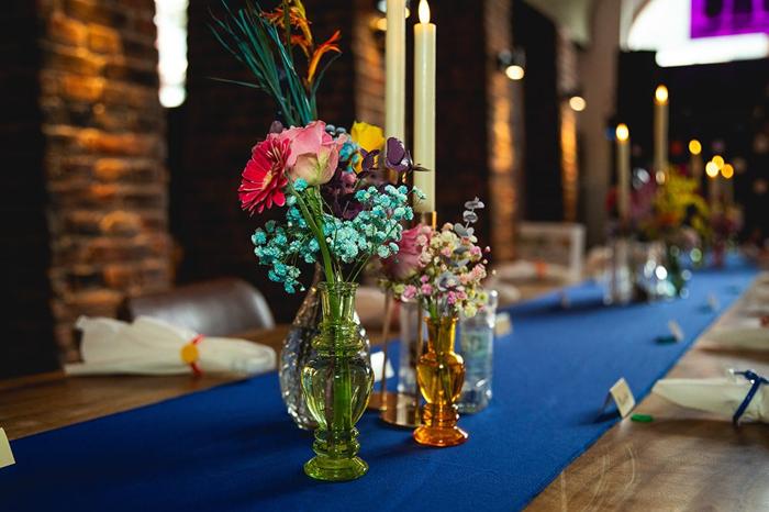 Bruiloft Kevin en Sabine: bruiloftstyling en bloemen door Je Grote Dag bij JACK – Rotterdam – foto 37