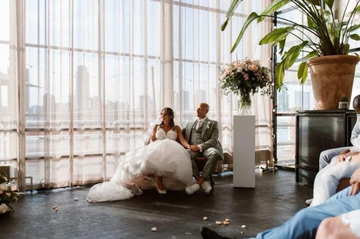 Bruiloft Marco & Jeanine: bruiloftstyling en bloemen door Je Grote Dag bij Dudok aan de Maas – foto 20
