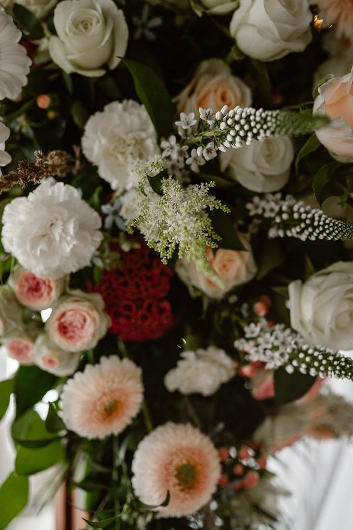 Bruiloft Nick en Melissa: bruiloftstyling en bloemen door Je Grote Dag bij Brasserie Buitenhuis te Valkenburg – foto 8