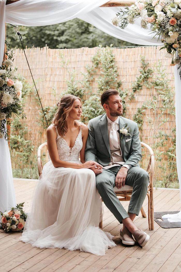 Bruiloft Ruud & Elles: bruiloftstyling en bloemen door Je Grote Dag bij Villa Ockenburgh – foto 6