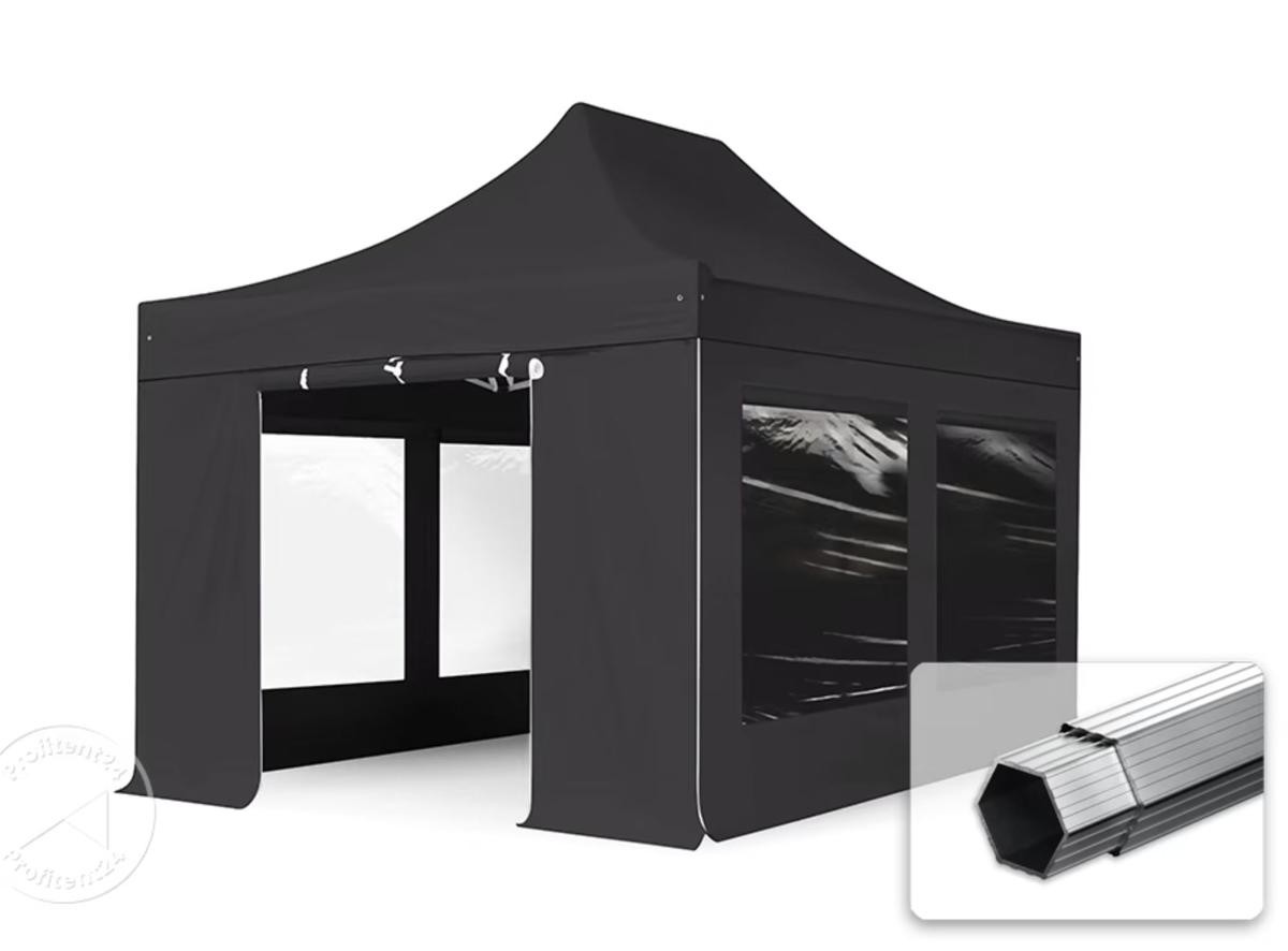 Easy up partytent 3m x 4,5m huren bij Je Grote Dag