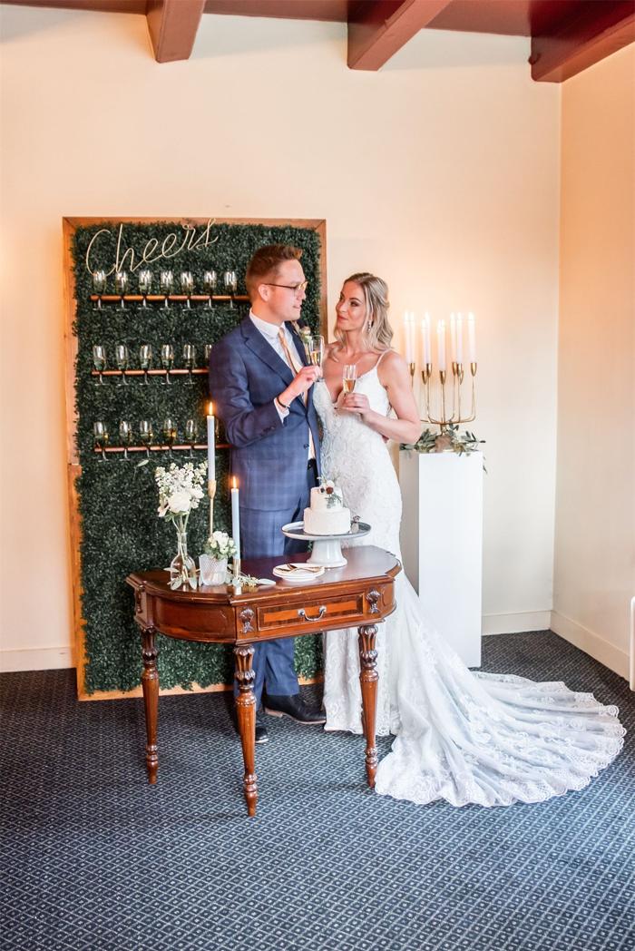 Champagnewall 40 glazen huren bij Je Grote Dag – foto 5