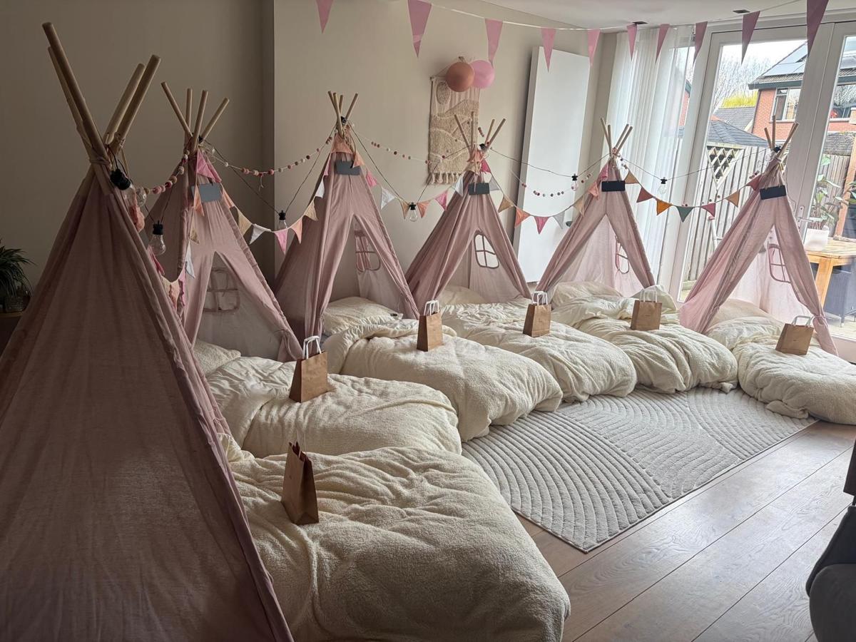 Tipi sleepover pakket huren bij Je Grote Dag