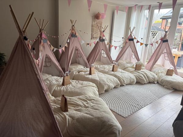 Tipi sleepover pakket